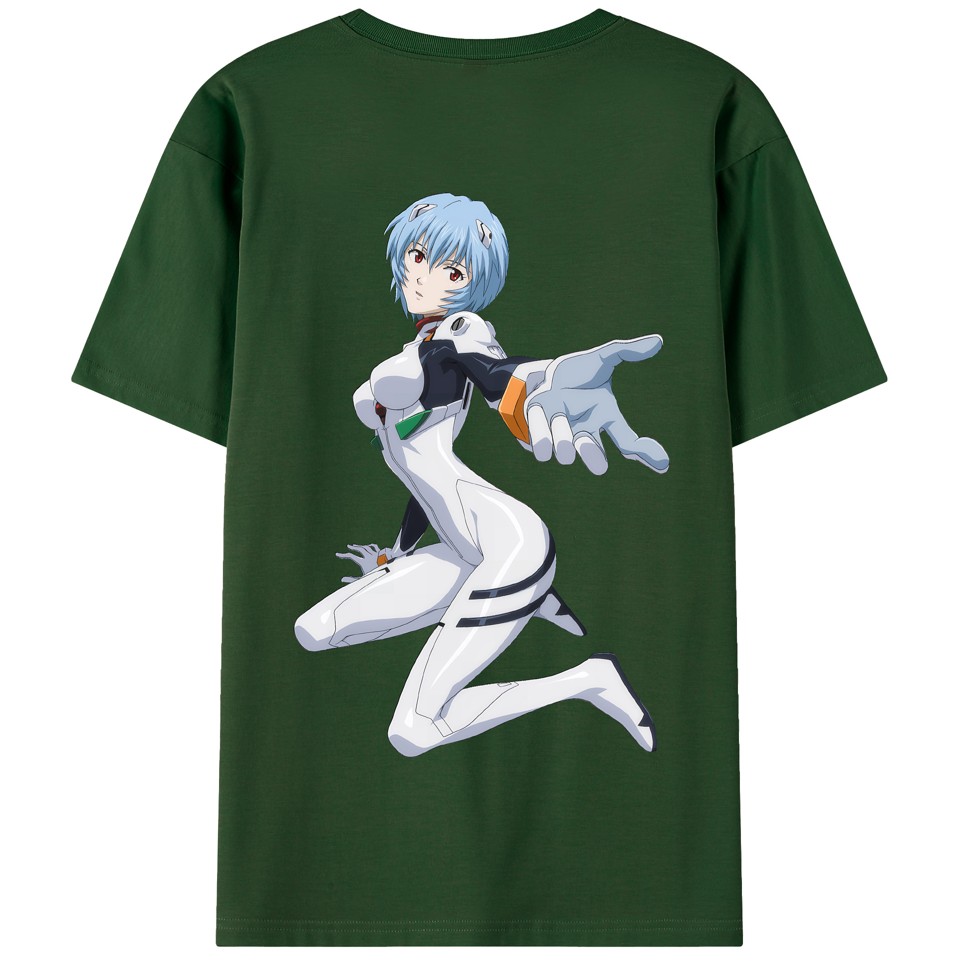 （画像用） EVA 新世紀エヴァンゲリオン 綿100％半袖Tシャツ（背面プリント）